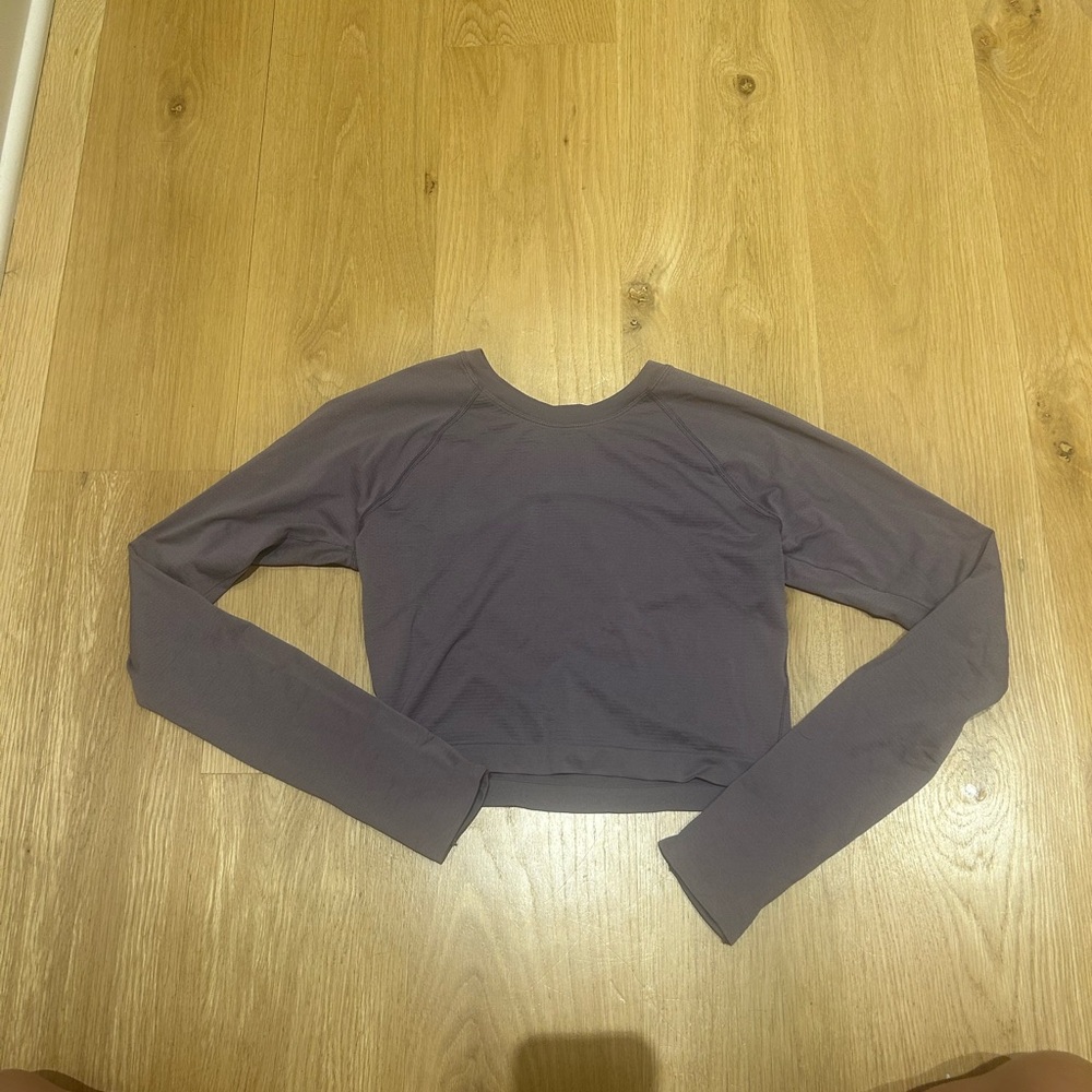 Lululemon Swiftly Tech Long Sleeve Cropped- New with Tags
